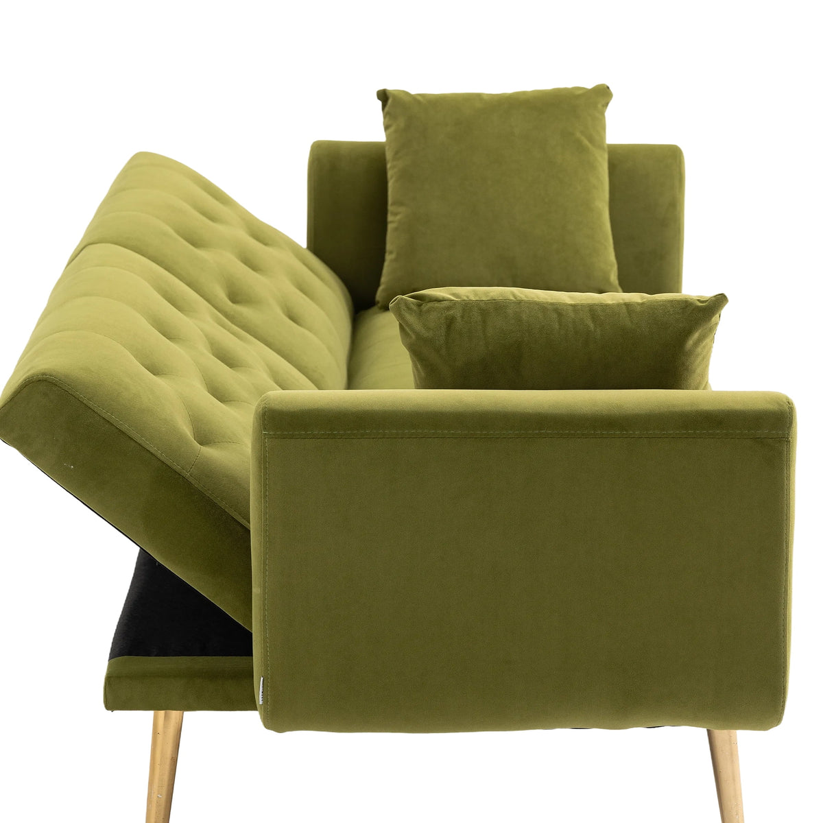 Velvet Sofa with Metal Feet V297