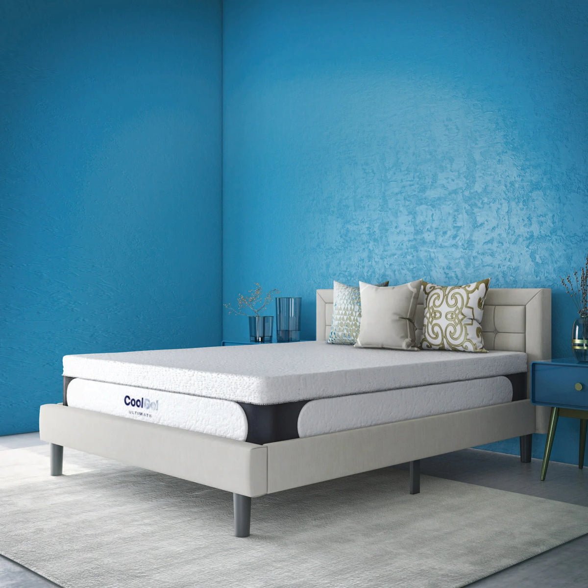 14 Gel Memory Foam Mattress with Pillow, Full V685