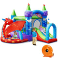 Inflatable Bounce House Dragon Slide Bouncer Castle R8654