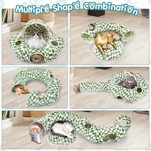 Plush Cat Tunnel Bed Z2717