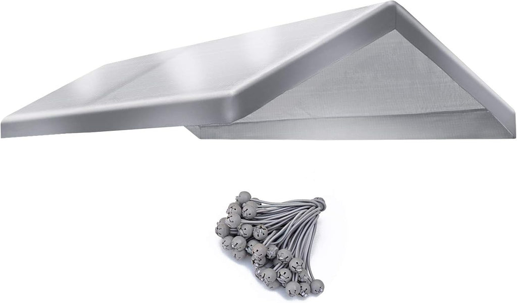 12x20 White Replacement Canopy Roof Cover I47438