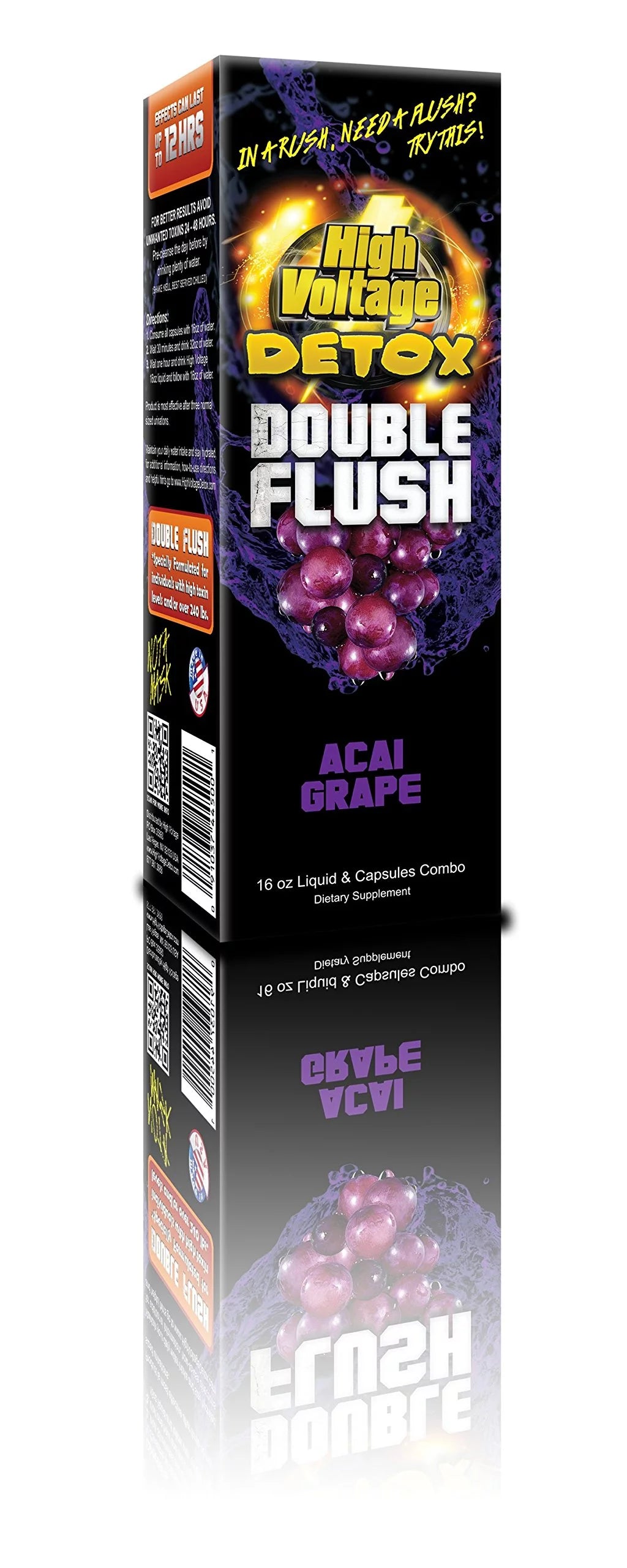 Acai Grape 16oz Liquid + Capsules Combo Z268