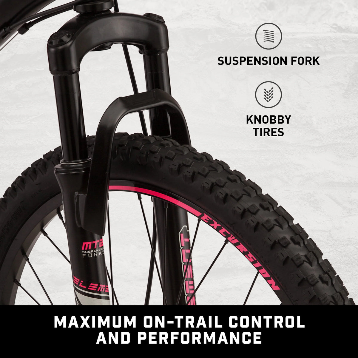 Black 24-in. 21 Speeds Mountain Bike B146267