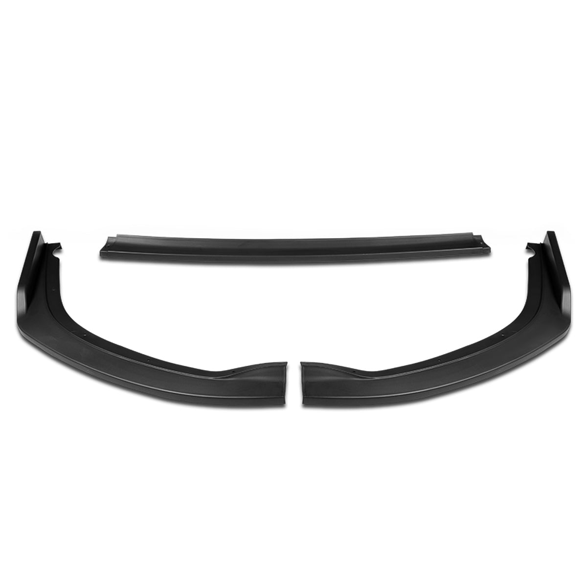 Matte Black Finish Car Front Bumper Lip Guard Body Kit T398988