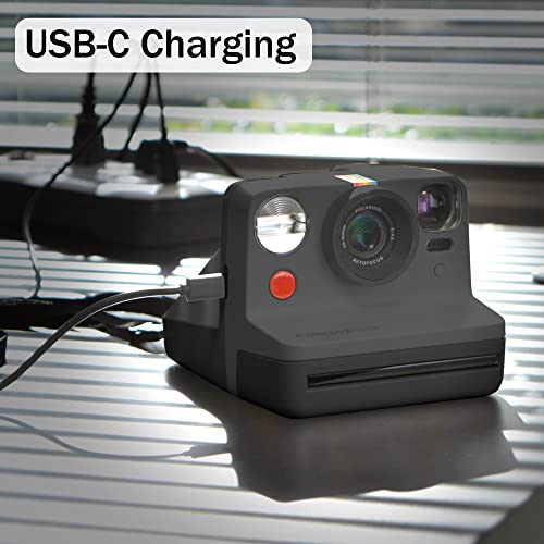 Black I-Type Instant Film Camera with B&W Film Pack Z29201