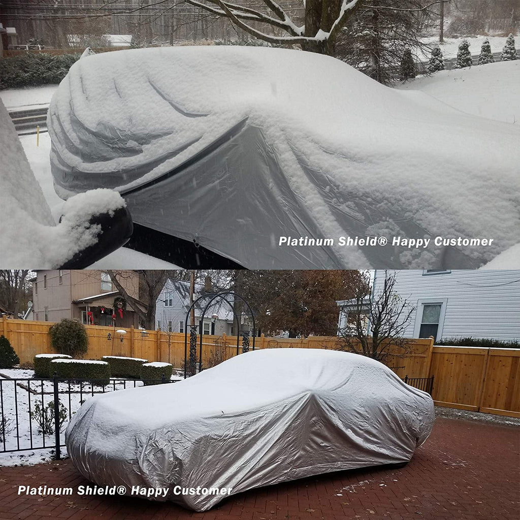 Weatherproof Car Cover with Fleece Lining F76381