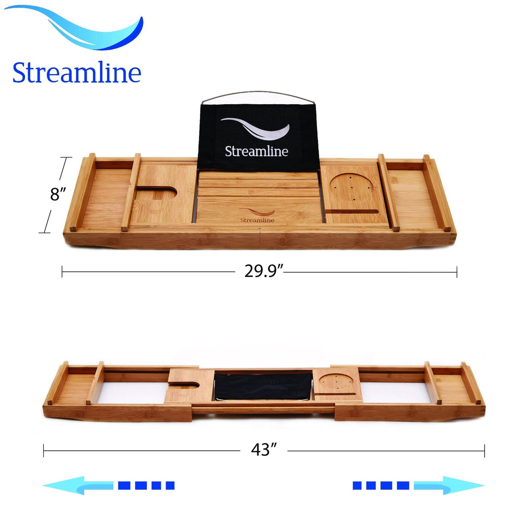White Soaking Clawfoot Tub with External Drain H651