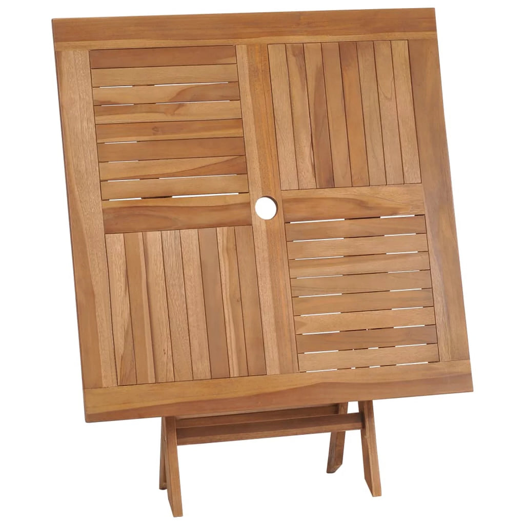 Folding Patio Table Solid Teak Wood G5086
