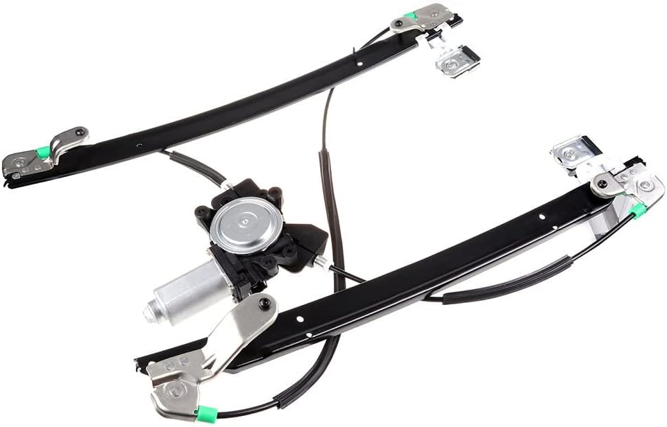 Front Left Power Window Motor and Regulator Assembly Pack of 2 F473272