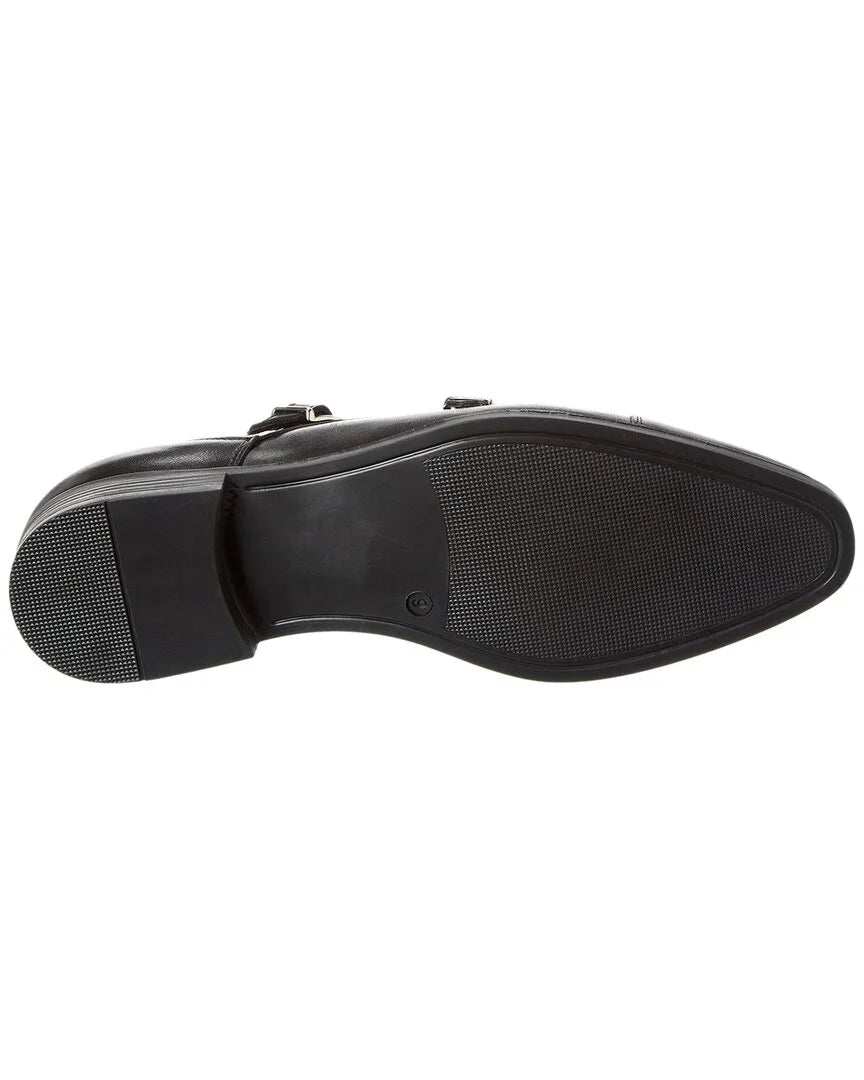Black Leather Oxford N8929