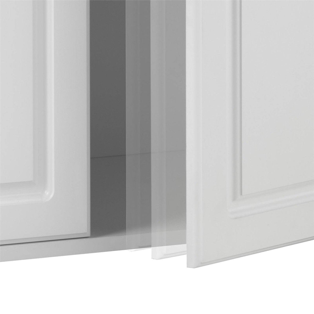 White Stipple Wall Cabinet X5377
