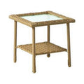 Square Glass End Side Table I1007