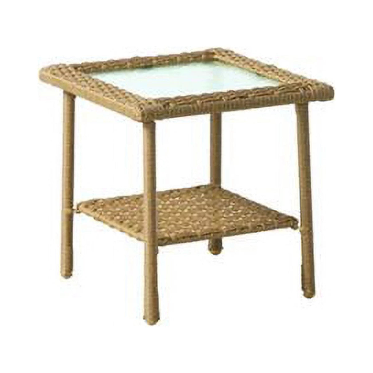 Square Glass End Side Table I1007