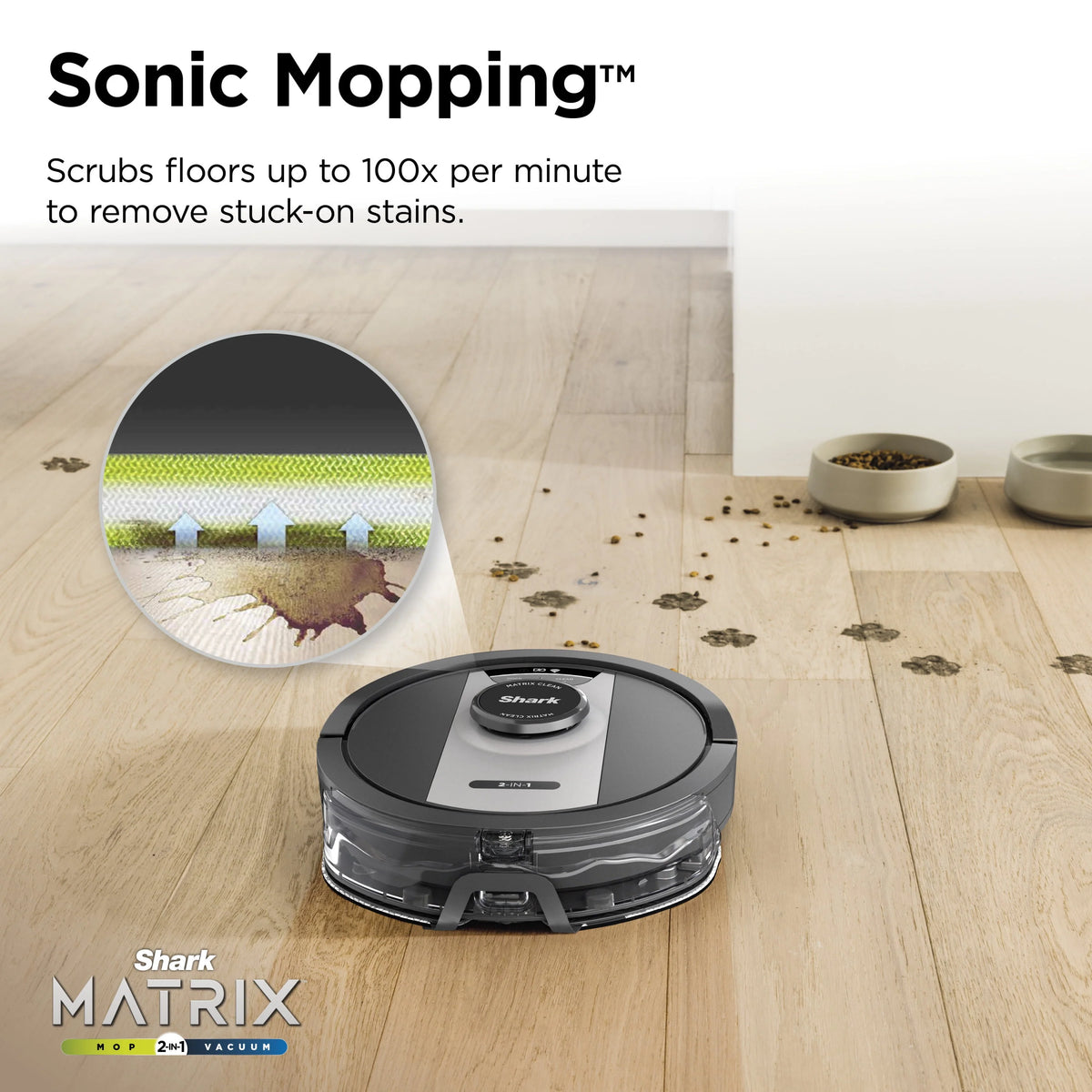 2-in-1 Robot Vacuum & Mop R657063