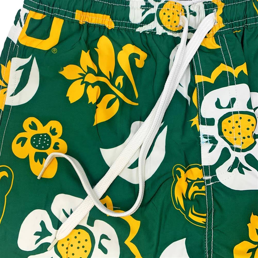 Purple Floral Volley Swim Trunks L12170