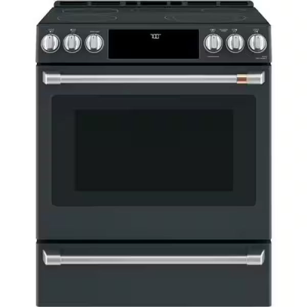 Electric Range Handle and Knob Kit in Brushed Stainless J9468