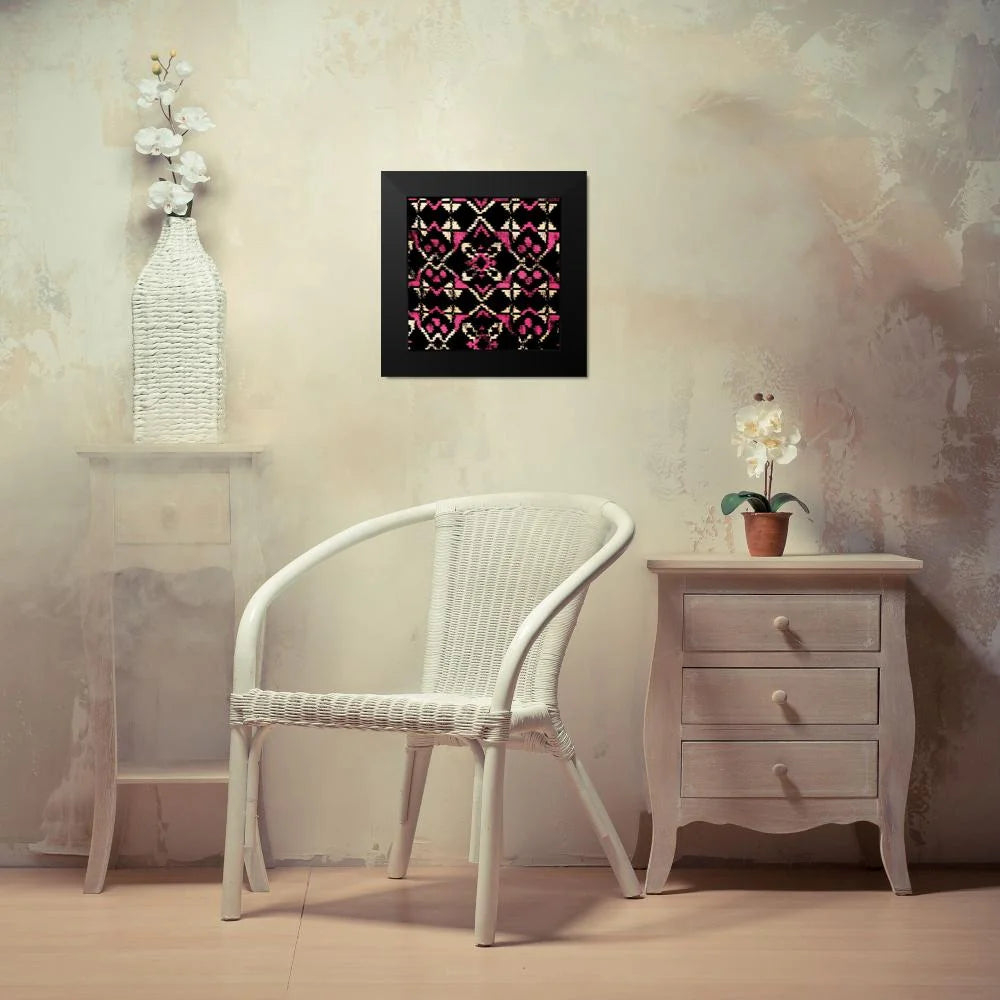 Black Modern Framed Museum Art Print V253368