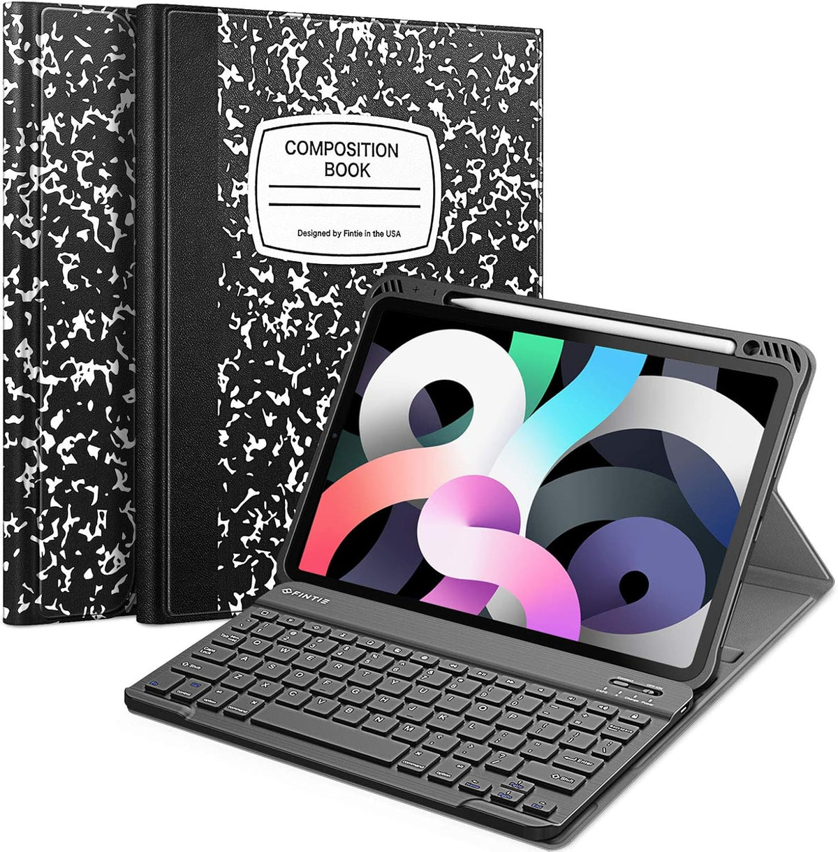 Keyboard Case for iPad Air 10.9 Inch with Pencil Holder J207069