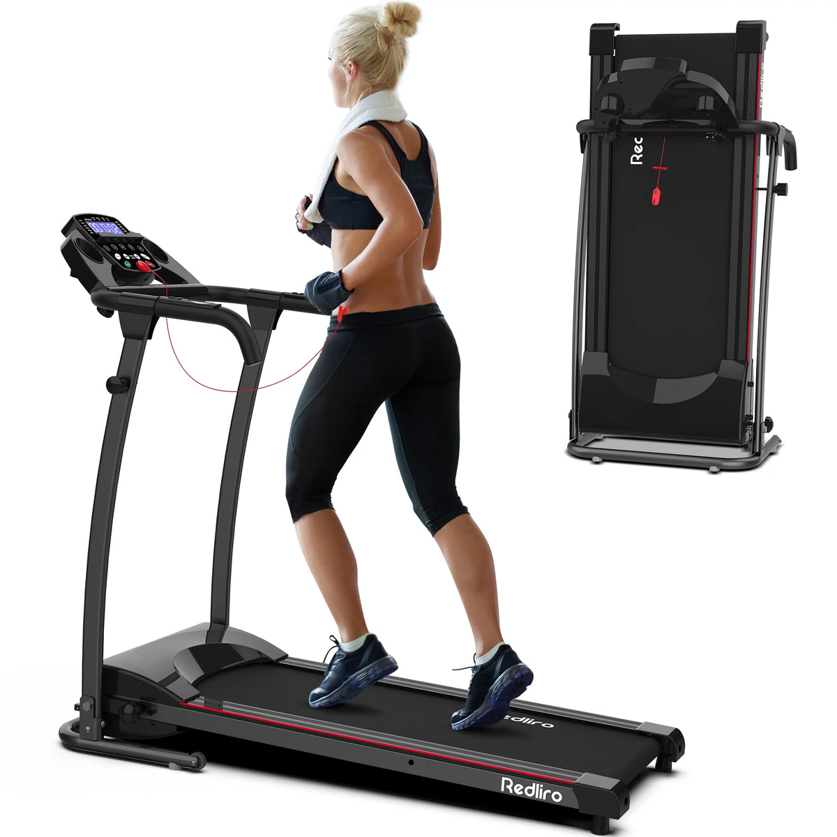 Portable Folding Treadmill Incline Electric Walking Running Machine F68042