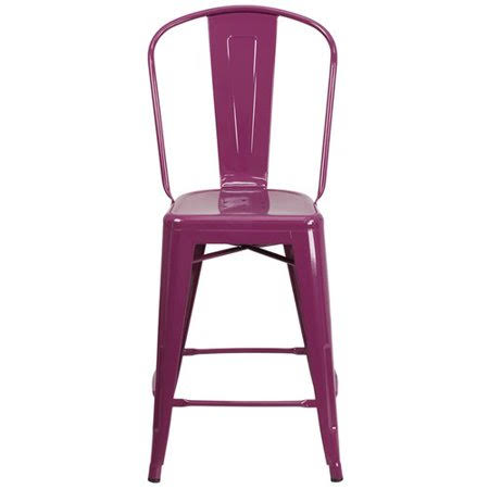 Purple 24x22 Bar Stool U6377