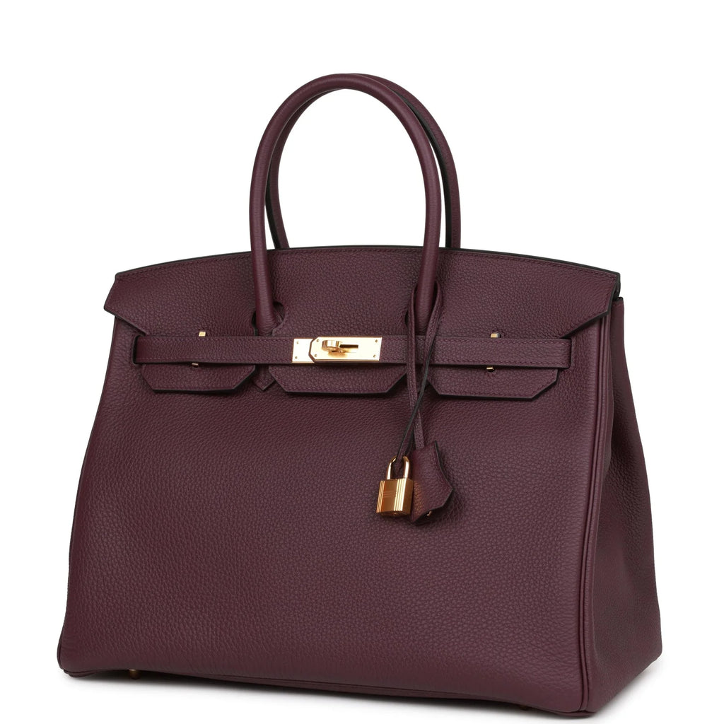Cassis Togo Leather Handbag A1293