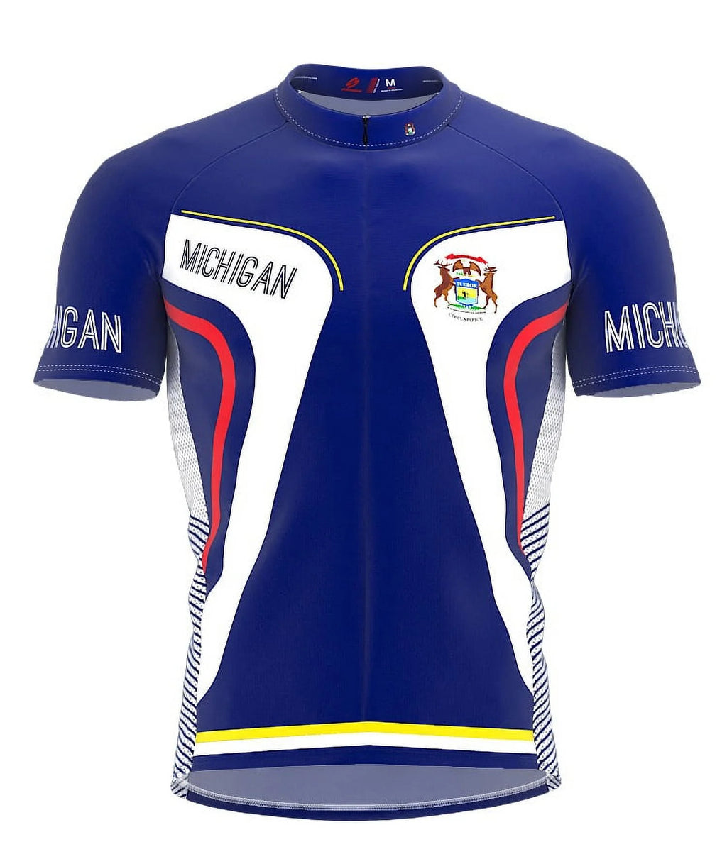Michigan Bike Short Sleeve Cycling Jersey for Men - Size XS L83490
