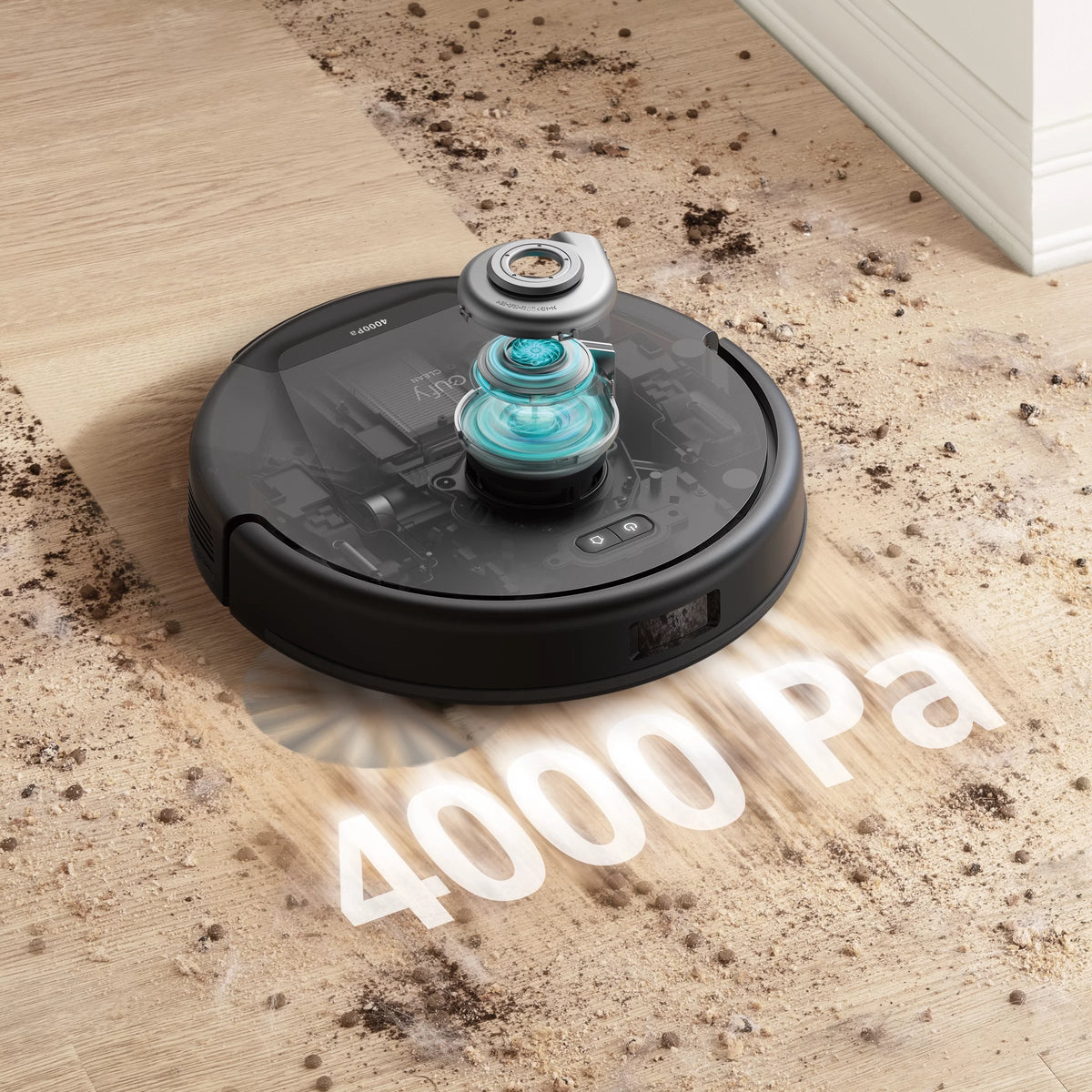4,000 Pa Multi-Floor Cleaning Robot Vacuum W769963