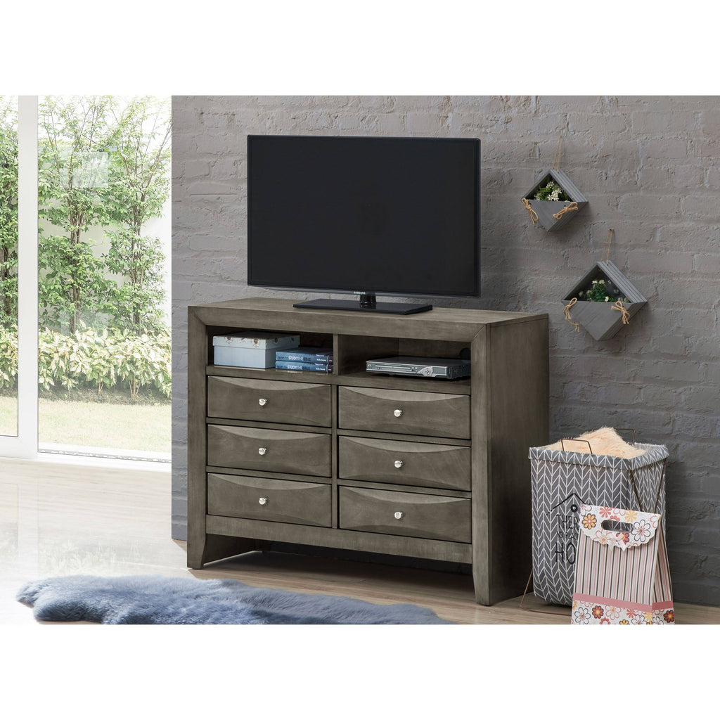 Gray Media Chest D234