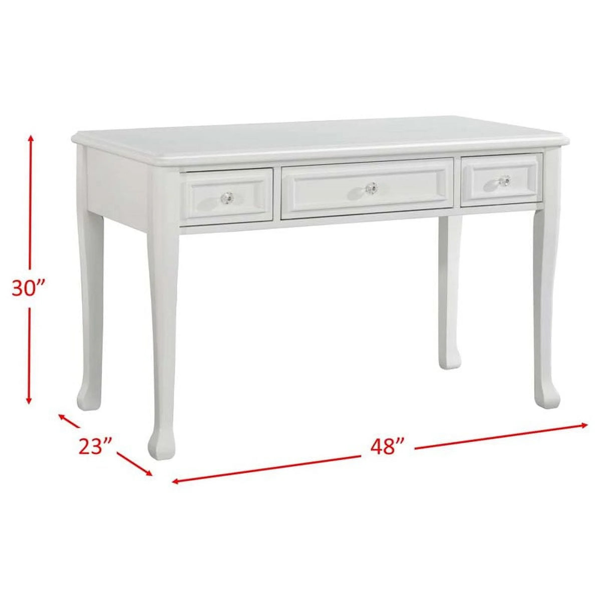White Wood Writing Desk V897