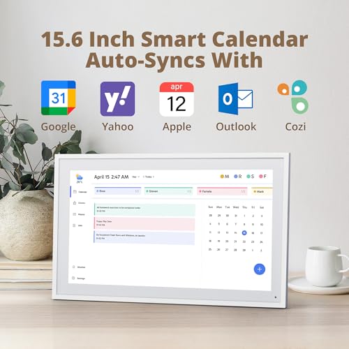 15.6" Digital Calendar Chore Chart Y278424
