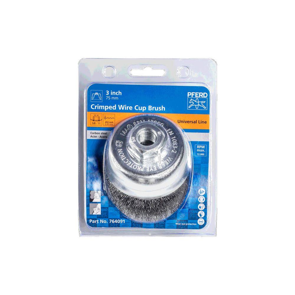 Crimped Cup Brush CS Wire 5/8-11 J830