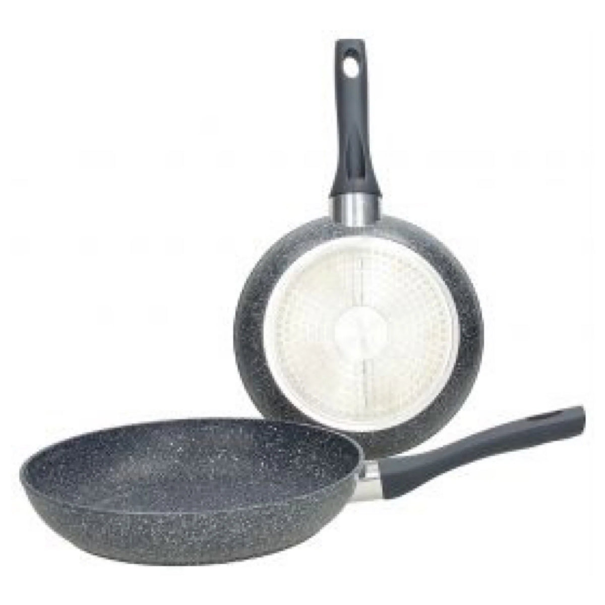 Black 2 Pan Set 24 & 28cm Q180552