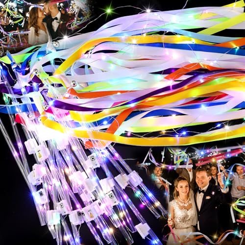 100 PCS Light Up Wands with 3 Colorful Flashing Modes C269