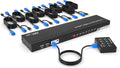 8 Ports 4K 30Hz HDMI KVM Switch with Cables J7059