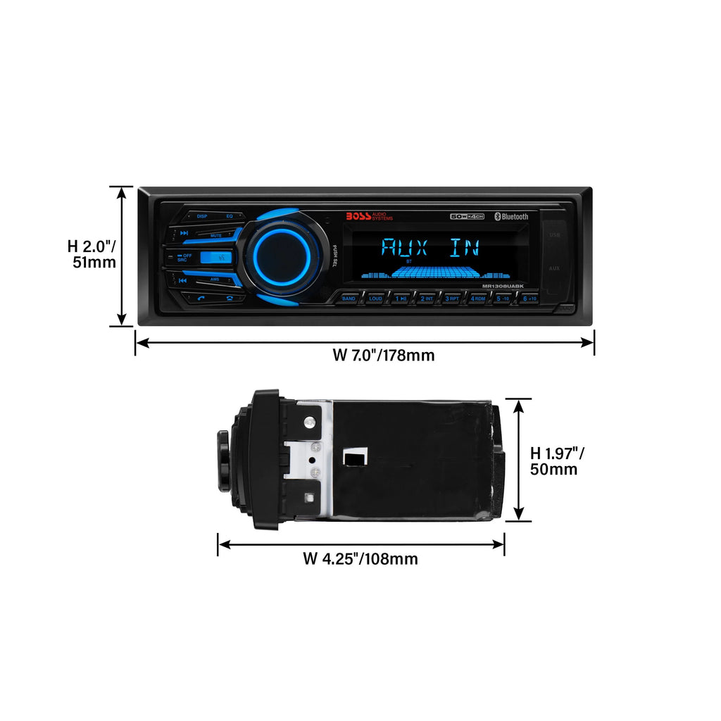 Marine Receiver with Bluetooth USB SD J97683