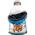 Hand-Painted Wood Carving E602