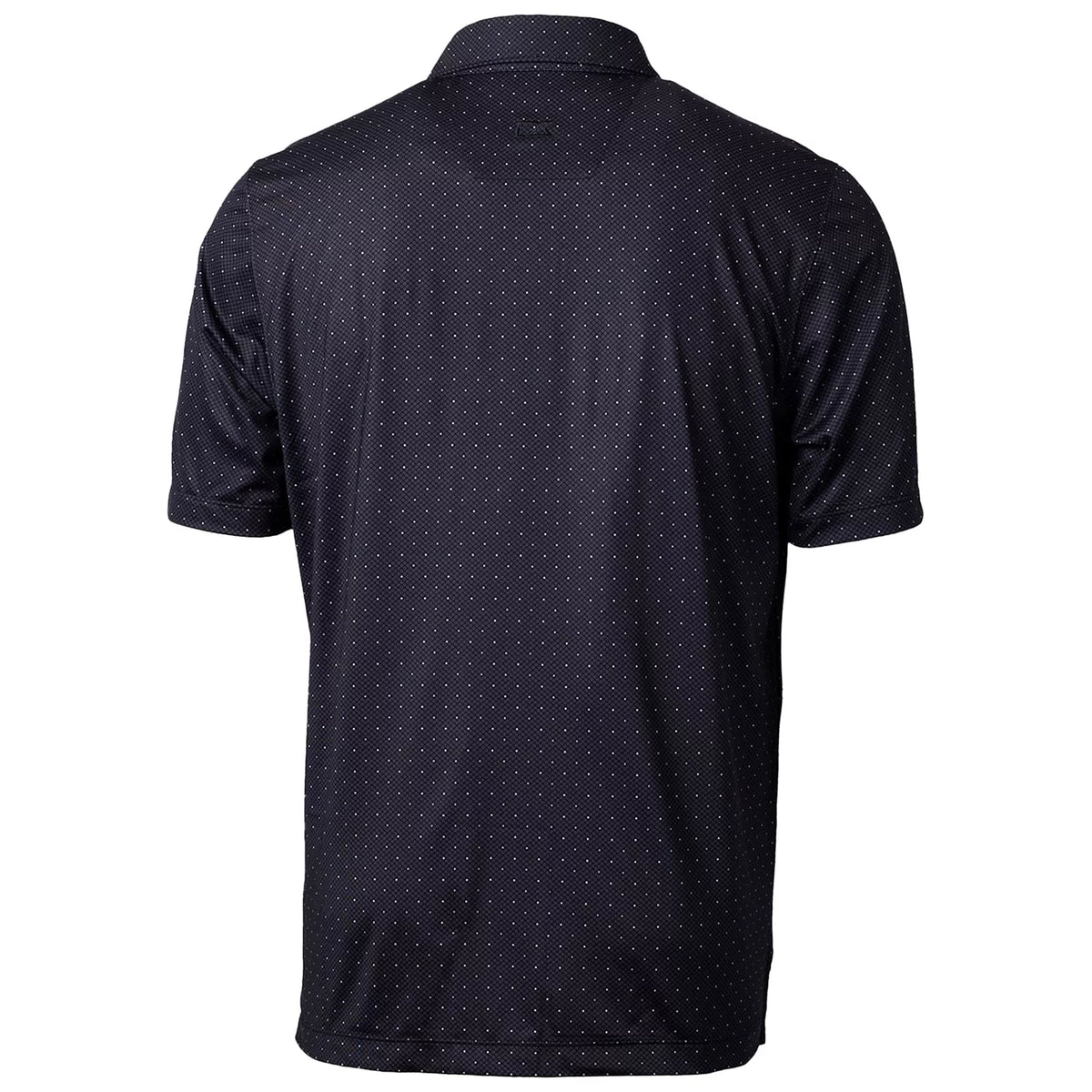 Men's Black Stretch Polo Z819