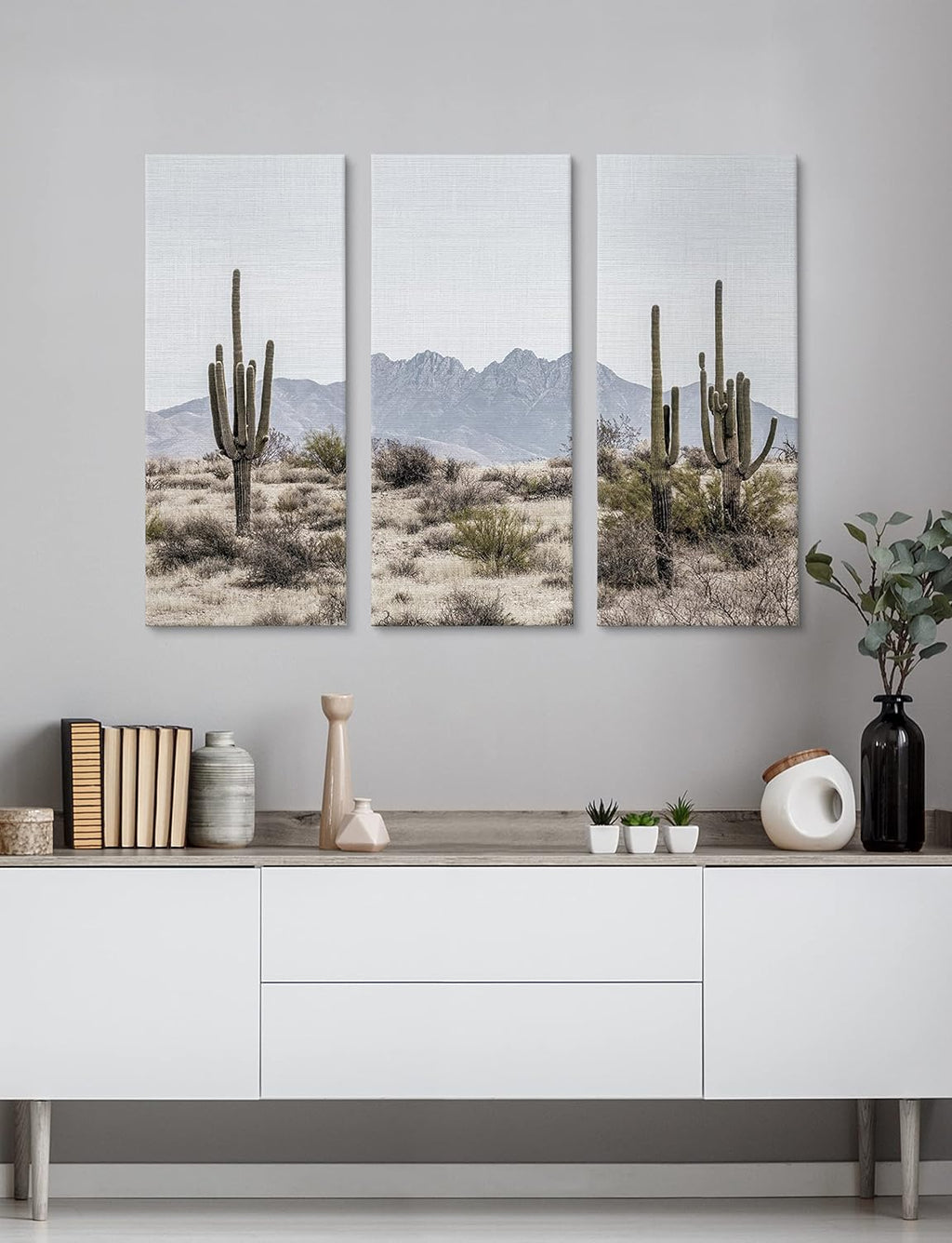 3 Piece 12 x 28 Canvas Wall Art Set R27537
