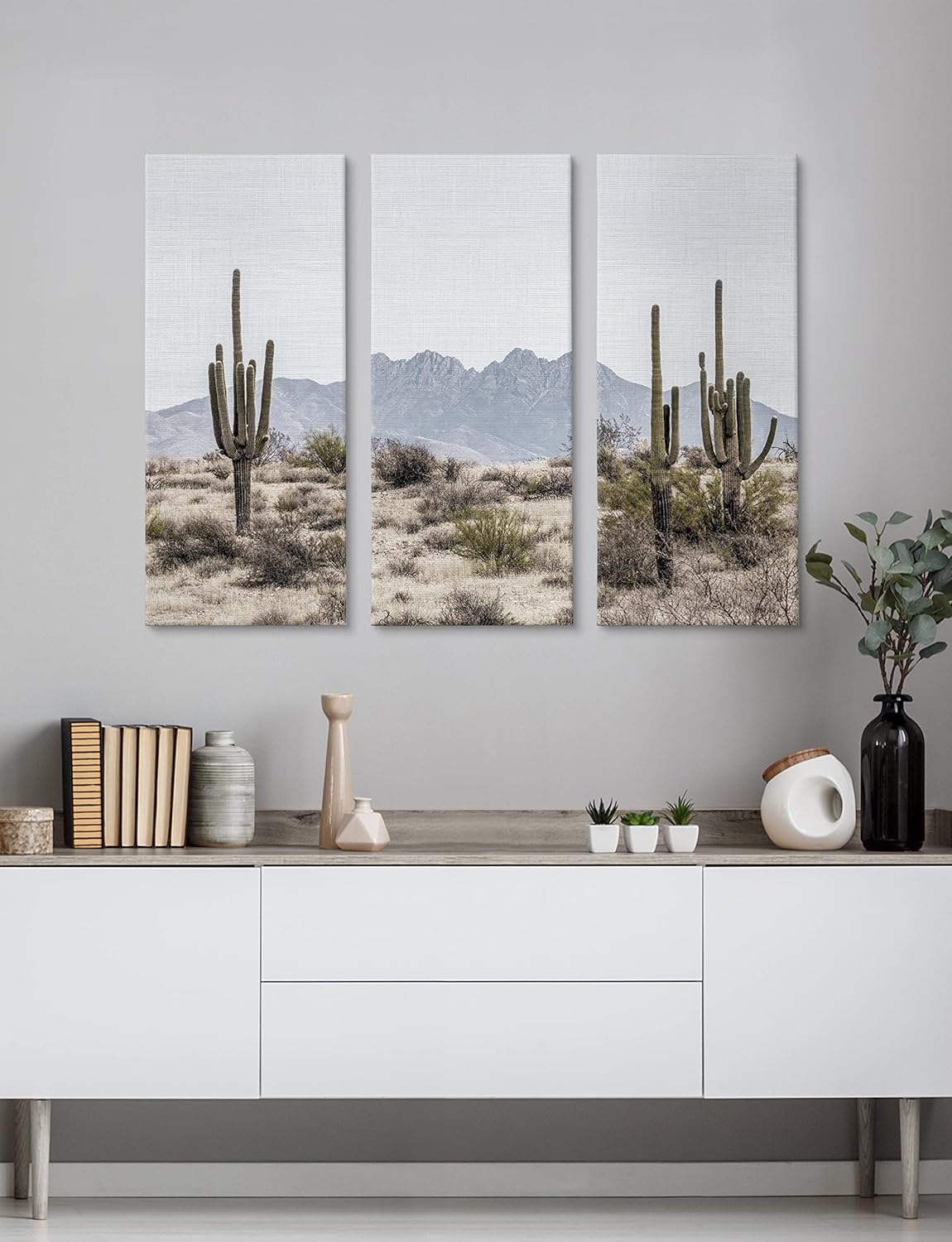 3 Piece 12 x 28 Canvas Wall Art Set R27537
