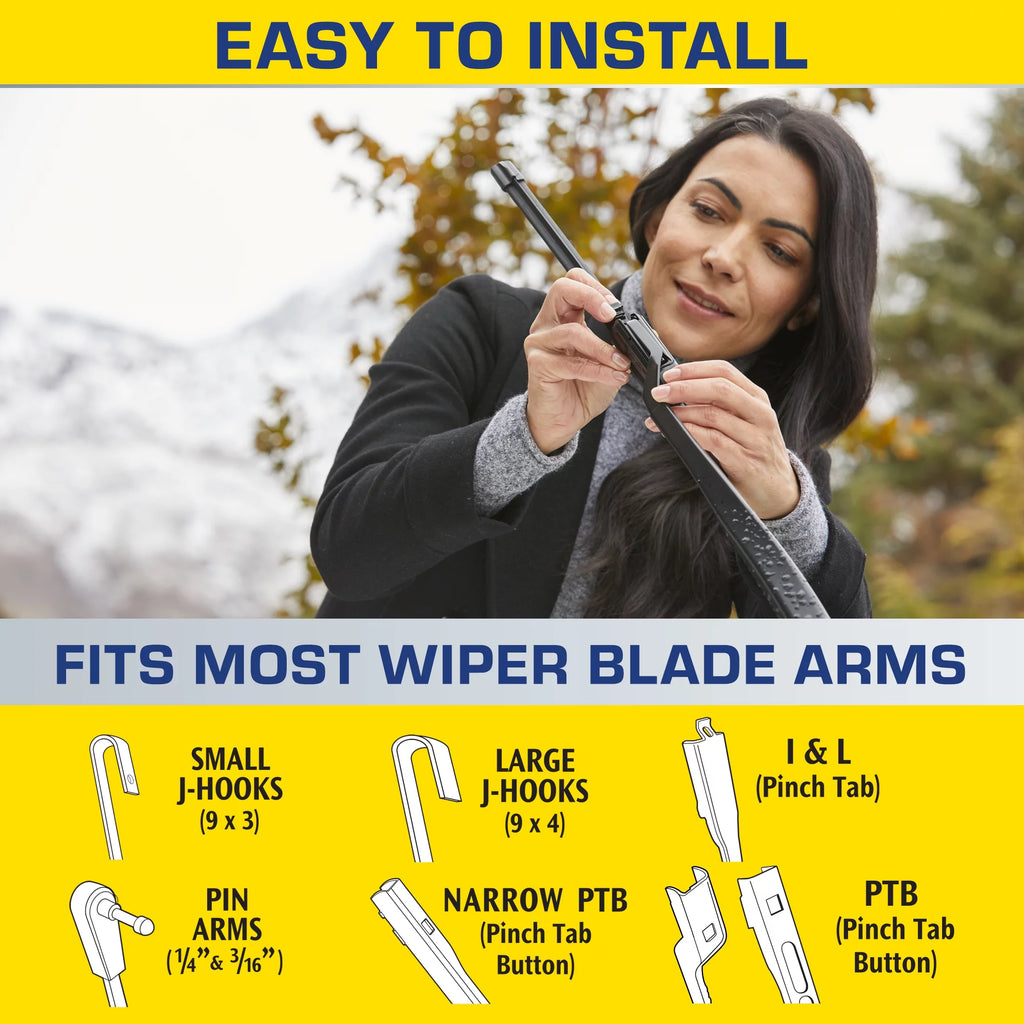 24 2-in-1 Windshield Wiper Blade J56412