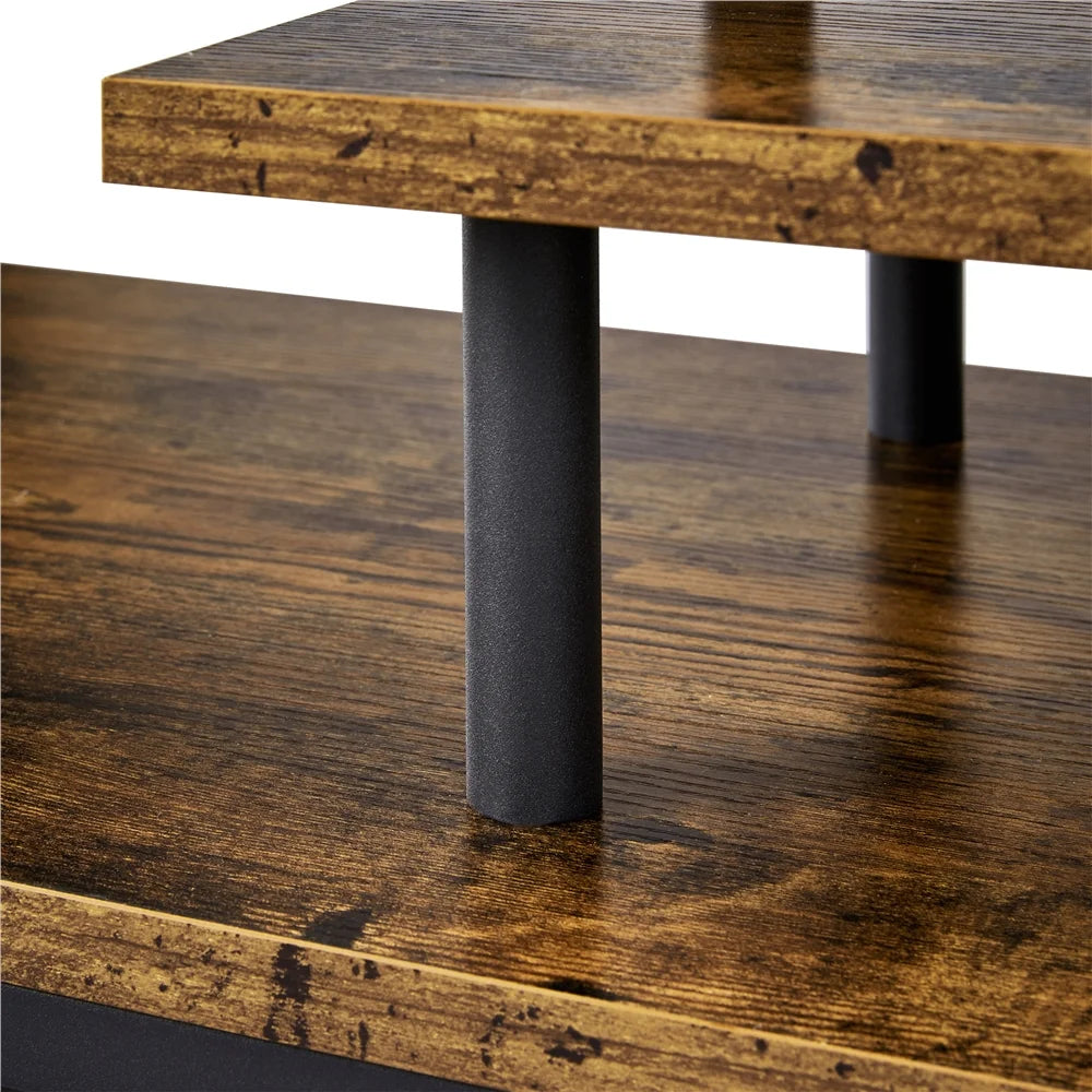 Industrial TV Stand up to 50'' Rustic Brown R79969