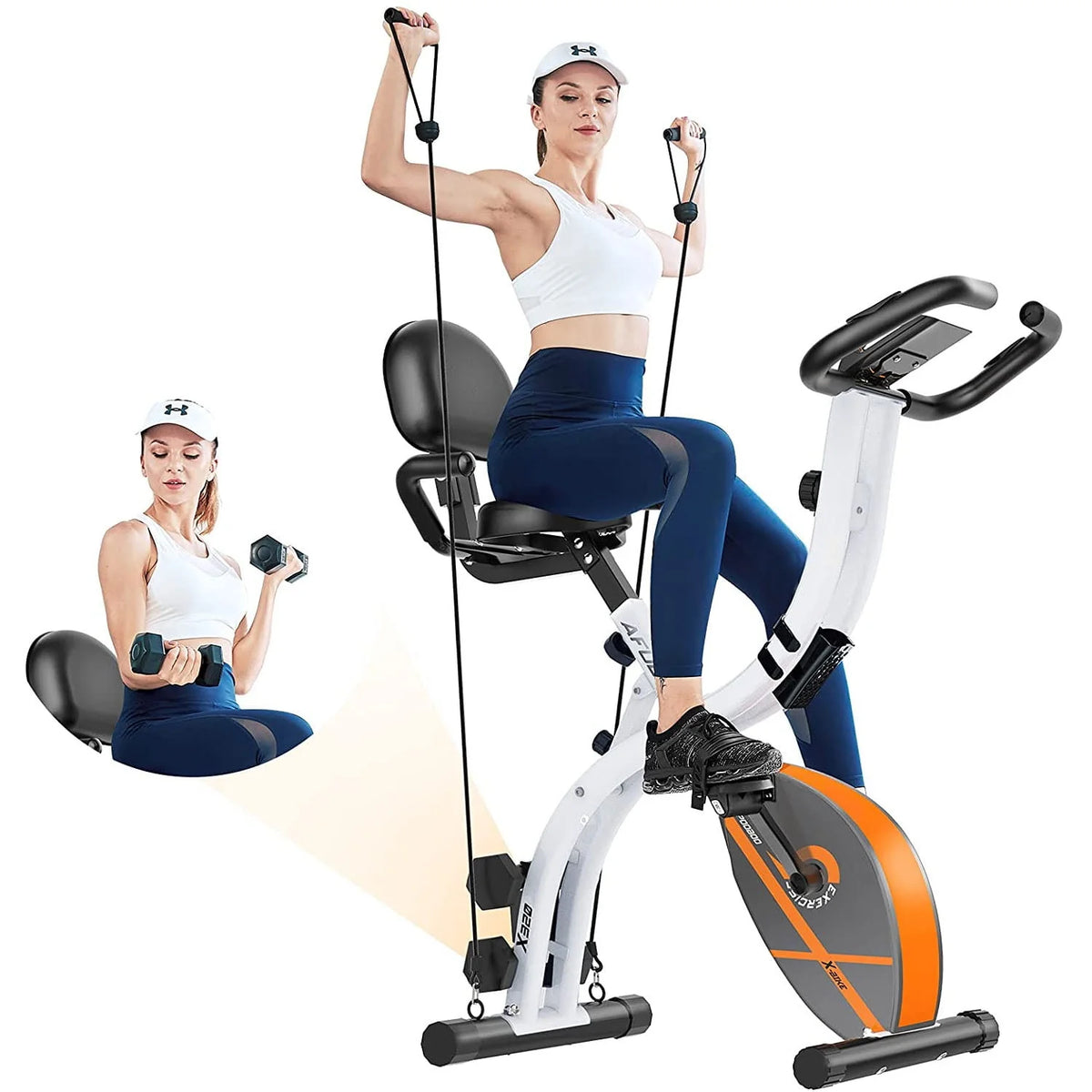 Foldable Magnetic Exercise Bike V5608