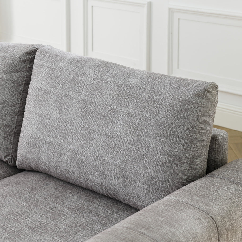 L Shaped Upholstered Modular Sectional Sofa L546194