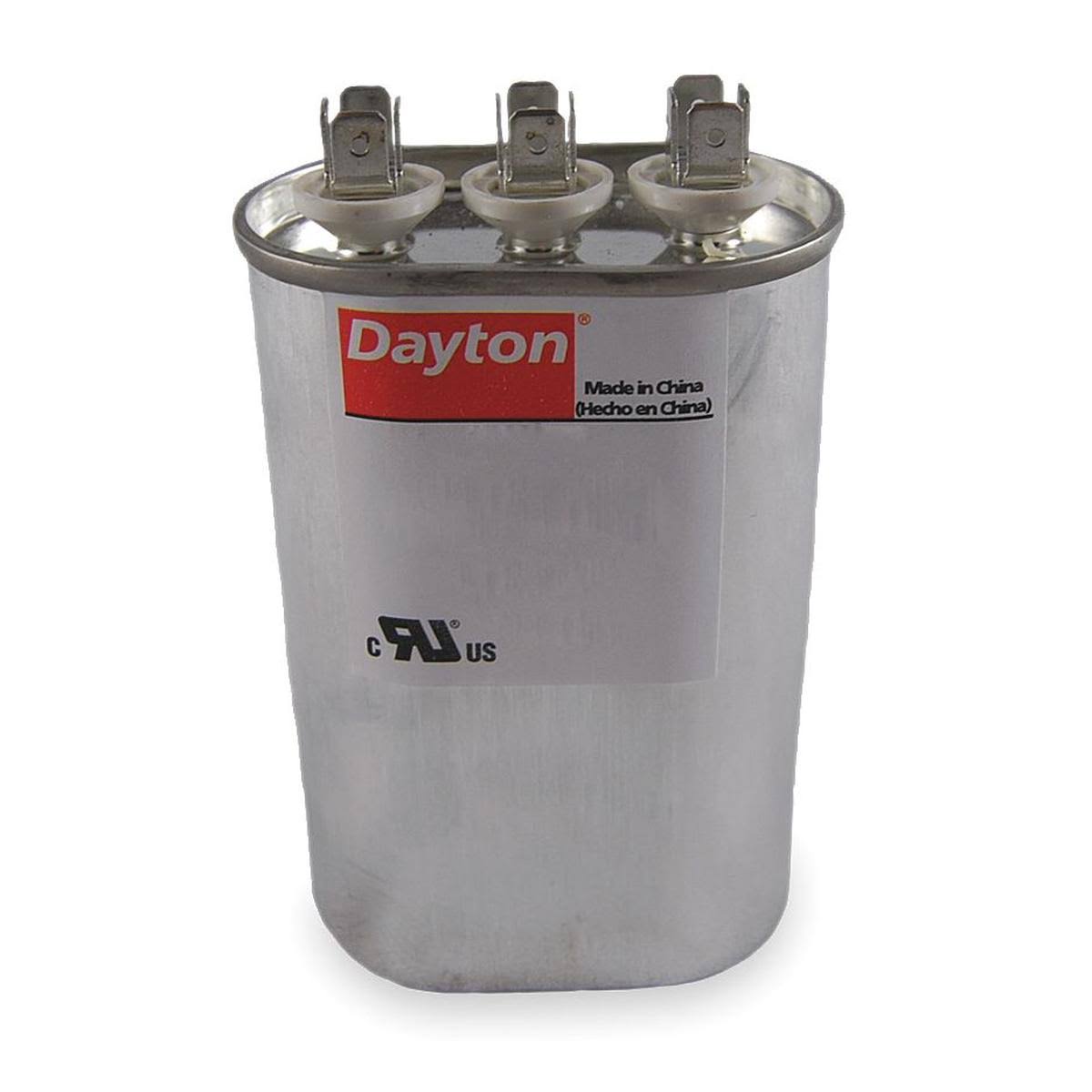 Motor Dual Run Cap, 50/5 Mfd, 370V, Oval C781389