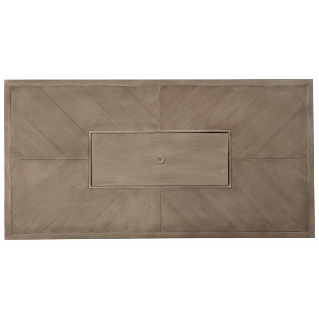Rectangular Fire Pit Table in Beige G7576