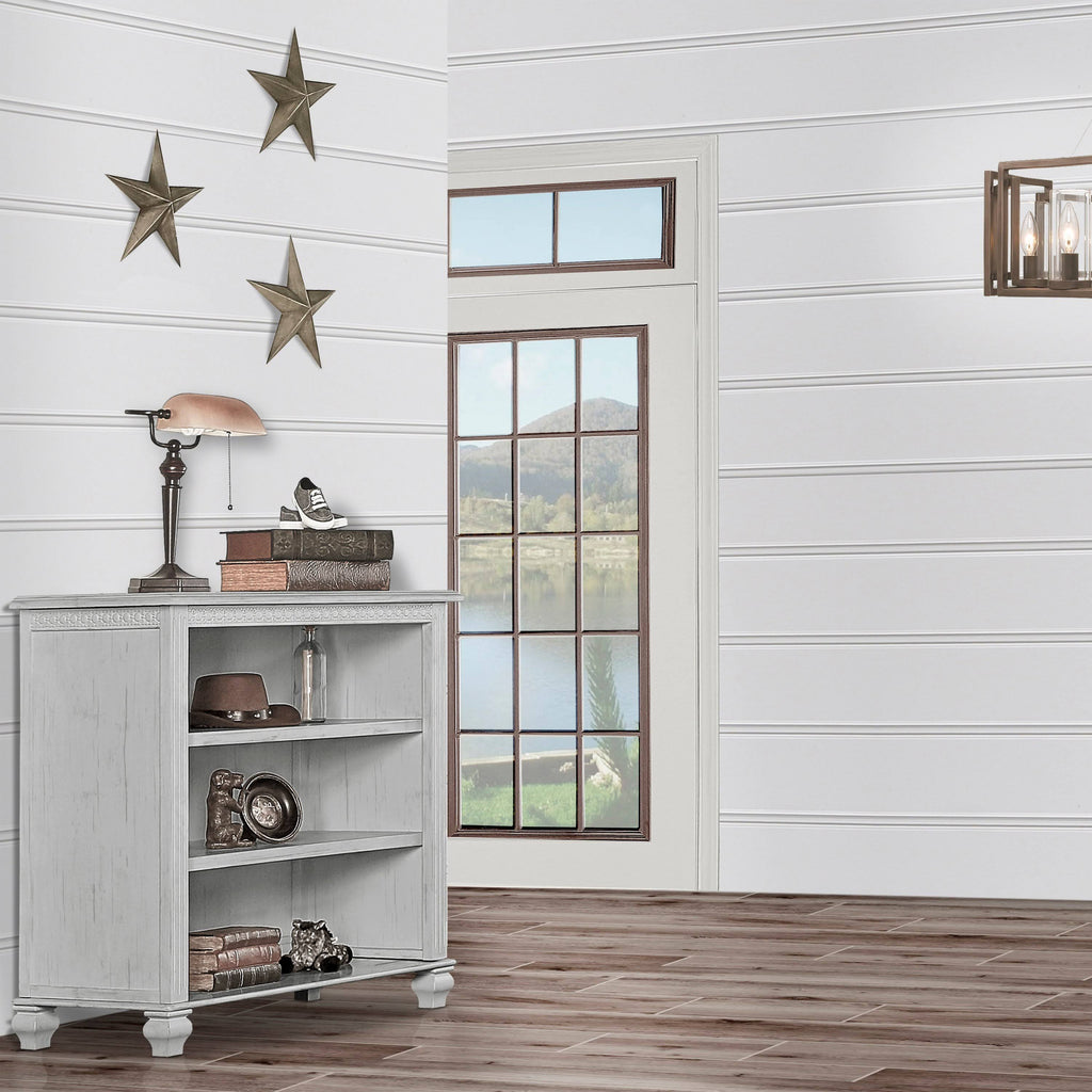 Antique Grey Mist Mini Hutch Bookcase E843877