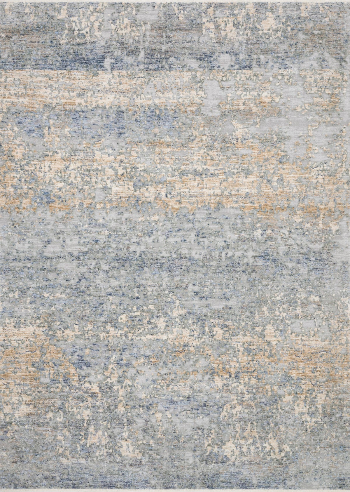 Blue Gold 6'3 x 8'10 Rug A799379