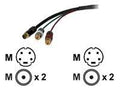 S-Video and Stereo Audio Interconnect Cable X233