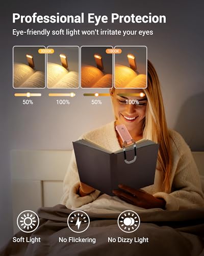USB Rechargeable Clip on Book Light T16479