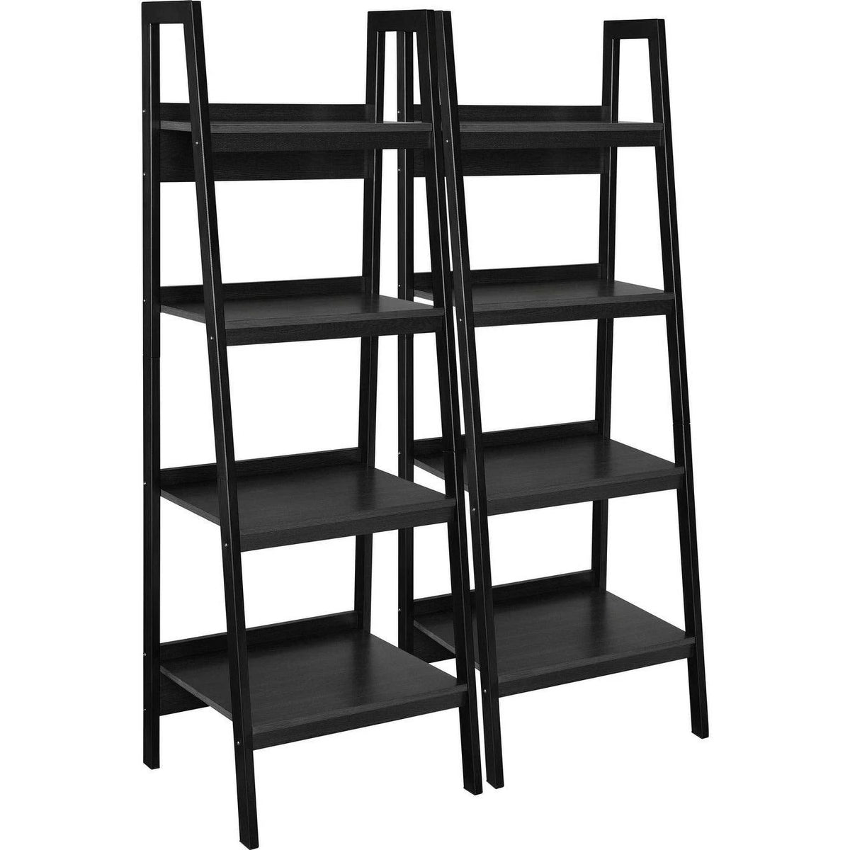 4-Shelf Ladder Bookcase Set of 2 H66270